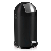 Κάδος απορριμμάτων EKO Kickcan (33 λίτρα, ματ μαύρο) SEK00013