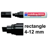Edding Ανεξίτηλος Μαρκαδόρος 800 Μαύρο 4-12mm