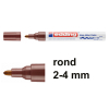 Μαρκαδόρος Λαδιού Edding 750 2 - 4 mm Brown 200580 - 1
