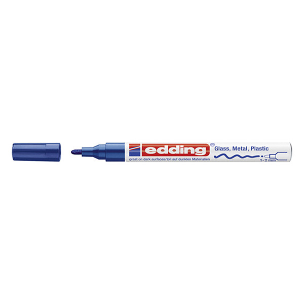 Μαρκαδόρος Λαδιού Edding 751 1 - 2 mm Blue 240511 - 1