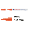 Μαρκαδόρος Λαδιού Edding 751 1 - 2 mm Orange 200606 - 1