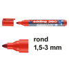 Μαρκαδόρος λευκού πίνακα Edding 360 κόκκινος (1,5 - 3 mm) 240535 - 1