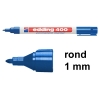 Μαρκαδόρος Edding 400 μπλε μόνιμος (στρογγυλός 1 mm)