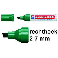Μαρκαδόρος Edding 500 πράσινος για μόνιμη χρήση (2 - 7 mm) 200522
