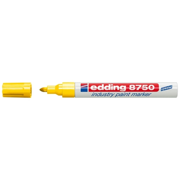 Μαρκαδόρος Edding 8750 κίτρινος βιομηχανικός 200778 - 1
