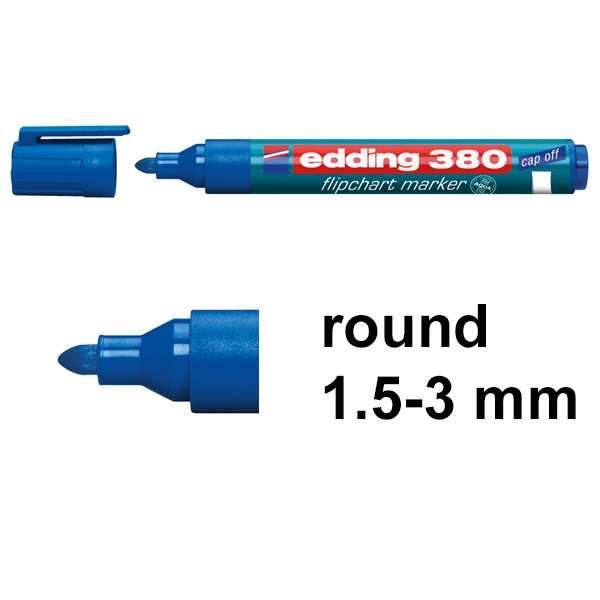 Edding 380 μπλε μαρκαδόρος flipchart 200952 - 1