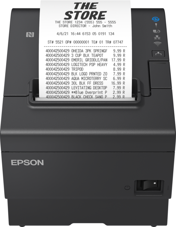 Εκτυπωτής Αποδείξεων Epson TM-T88VII με Ethernet και WiFi 831916 - 1