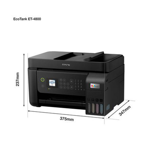 Εκτυπωτής Ιnkjet A4 Epson EcoTank ET-4800 all-in-one με WiFi (4 σε 1) 831839 - 10