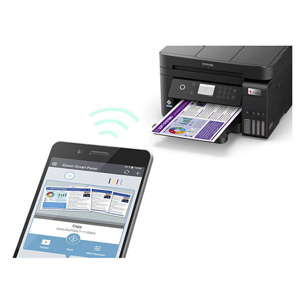 Epson Εκτυπωτής Inkjet Epson EcoTank L6270 A4 με WiFi (3 σε 1) C11CJ61403 831935 - 6