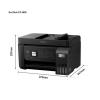 Εκτυπωτής inkjet A4 Epson EcoTank ET-4800 all-in-one με WiFi (4 σε 1) 831839 - 10