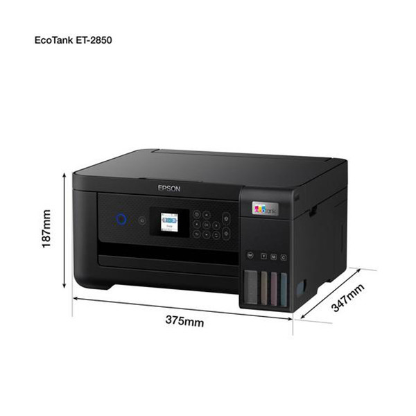 Εκτυπωτής inkjet Epson EcoTank ET-2850 A4 all-in-one με WiFi (3 σε 1) 831835 - 7
