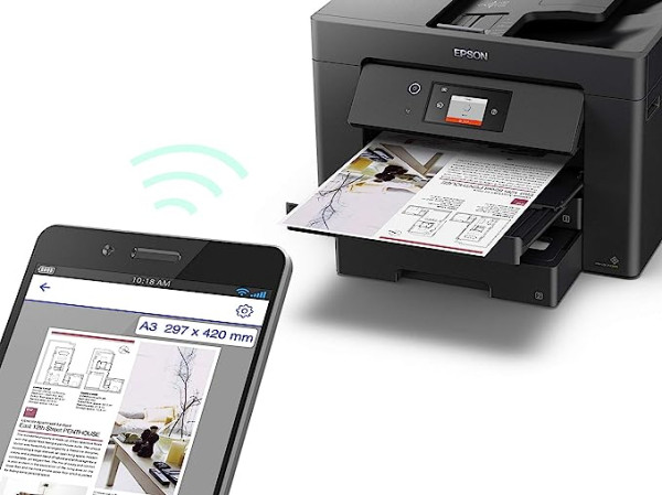 Εκτυπωτής inkjet Epson WorkForce WF-7830DTWF A3 all-in-one με WiFi (4 σε 1) 831771 - 5