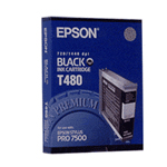 Μελάνι Epson T480 (C13T480011) Black 025300 - 1