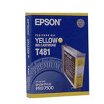 Μελάνι Epson T481 (C13T481011) Yellow 025310 - 1