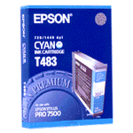 Μελάνι Epson T483 (C13T483011) Cyan 025330 - 1