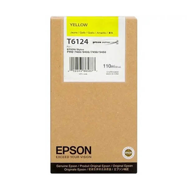 Μελάνι Epson T6124 High Capacity Yellow 026094 - 1