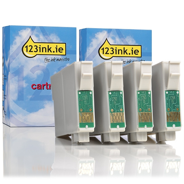 Epson Συμβατό Μελάνι Epson T1295 BK/C/M/Y High Capacity 4-pack C13T12954010C C13T12954012C 127002 - 1