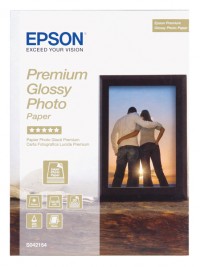 Φωτογραφικό Χαρτί Epson S042154 Premium Glossy 13 x 18cm 255 g/m² (30 Φύλλα) 064696