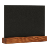 Μαυροπίνακας Τραπεζιού A5 με οριζόντιο φινίρισμα σε φυσικό χρώμα 226935 - 1