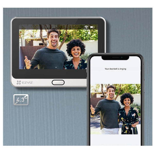 Ezviz Smart Doorbell DP2C CS-DP2C-A0-6E2WPFBS 570150 - 2