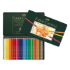 Χρωματιστά μολύβια Faber-Castell Polychromos σε μεταλλική θήκη (36 τεμάχια)