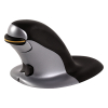 Fellowes Penguin Ambidextrous Large Ασύρματο Ποντίκι Εργονομικό Vertical Black 213104 - 1