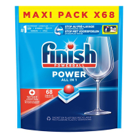 Finish Κάψουλες Πλυντηρίου Πιάτων Finish Power Regular All-in-1 68τμχ  SFI01024