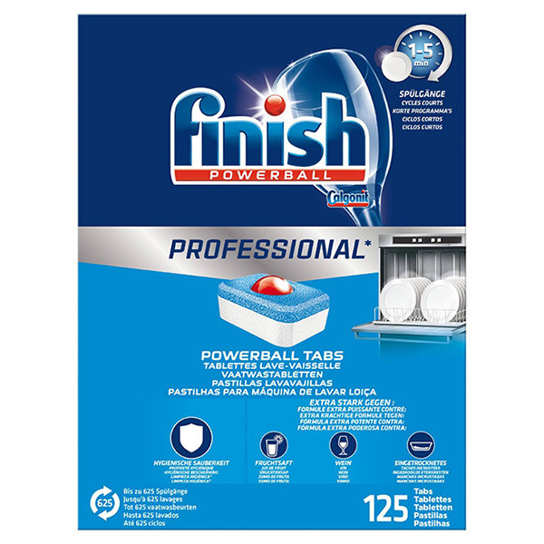 Κάψουλες Πλυντηρίου Πιάτων Finish Powerball Professional 125 τμχ SFI00011 - 1