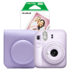 Fujifilm instax mini 12 Purple πακέτο με μωβ θήκη και 20 φύλλα χαρτιού 150883 - 1