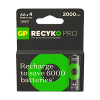 Επαναφορτιζόμενη μπαταρία Ni-Mh AA / HR06 GP 2000 ReCyko Pro (4 τεμ.) AGP00101