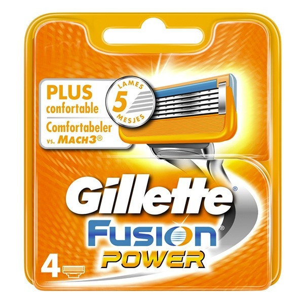 Ξυριστικές λεπίδες Gillette Fusion Power (4 τεμάχια) SGI00063 - 1