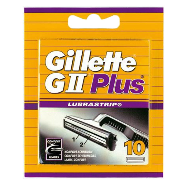 Ξυριστικές λεπίδες Gillette GII Plus (10 τεμάχια) SGI00025 - 1