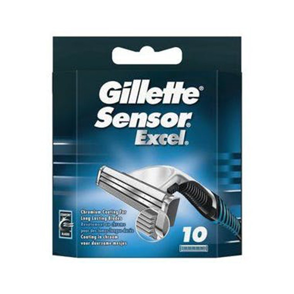 Ξυριστικές λεπίδες Gillette Sensor Excel (10 τεμάχια) SGI00042 - 1