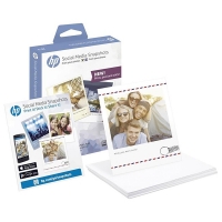 HP Αυτοκόλλητο χαρτί στιγμιότυπων HP W2G60A για μέσα κοινωνικής δικτύωσης 265 γραμμάρια 10 x 13 εκ. (25 φύλλα) W2G60A 151130