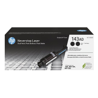 Διπλή συσκευασία μαύρου toner HP 143A (W1143AD) (πρωτότυπο) 093242