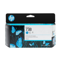 Κασέτα κυανού μελανιού HP 738 (498N5A) (Γνήσια) 093280