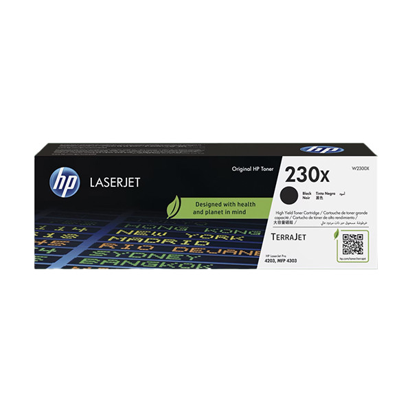 HP Μαύρο  Toner υψηλής χωρητικότητας HP 230X (W2300X) (αυθεντικό HP) W2300X 133060 - 1
