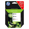 Μελάνι HP 301 (E5Y87EE) Black & Colour 3-pack 055290 - 1