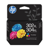 Μελάνι HP 302XL/304XL (B7RT8AE) High Capacity Colour 055634 - 1