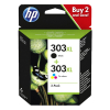 Μελάνι HP 303XL (3YN10AE) Black & Colour 2-pack 044664 - 1