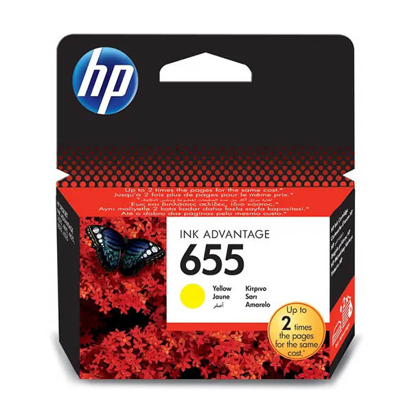 Μελάνι HP 655 (CZ112AE) Yellow 044222 - 1