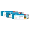 Μελάνι HP 91 (C9485A) Yellow 3-pack 030934 - 1
