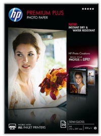 Φωτογραφικό χαρτί HP CR673A Premium Plus σατινέ γυαλιστερό A4 (20 φύλλα) 064964
