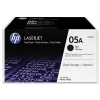 HP 05A (CE505D) μαύρο toner 2-pack (αυθεντικό HP) 054770 - 1