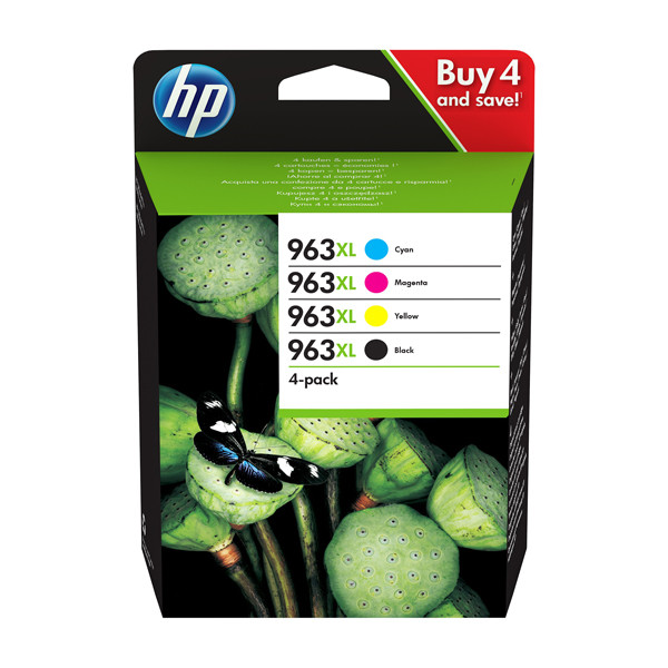 HP 963XL (3YP35AE) BK/C/M/Y 4-pack (original HP) 653001 - 1
