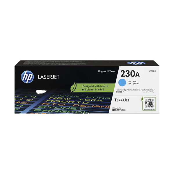 Cyan  Toner HP 230A (W2301A) (αυθεντικό HP) 133054 Cyan  Toner HP 230A (W2301A) (αυθεντικό HP) 133054 - 1