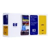 Printhead & Printhead Cleaner HP 83 (C4963A) Yellow 031650 - 1