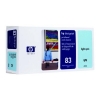 Printhead & Printhead Cleaner HP 83 (C4964A) Light Cyan 031660 - 1