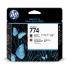 Printhead HP 774 (P2V97A) Matte Black & Chromatic Red 055354 - 1