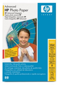 HP Q8692A Advanced Glossy Photo Paper 250g 10 x 15cm χωρίς περιθώρια (100 φύλλα) Q8692A 064864